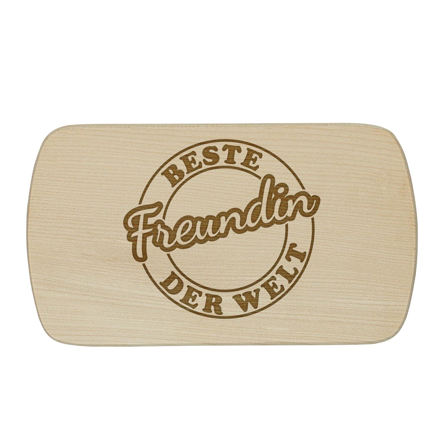 Produktbild von Frühstücksbrettchen "Beste Freundin" mit verschiedenen Motiven