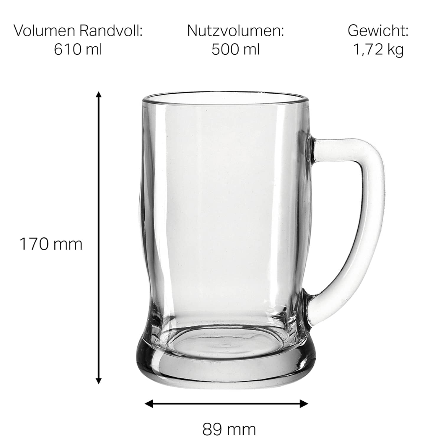 Produktbild 6 von Leonardo Bierseidel 0,5l "Bester Bruder"