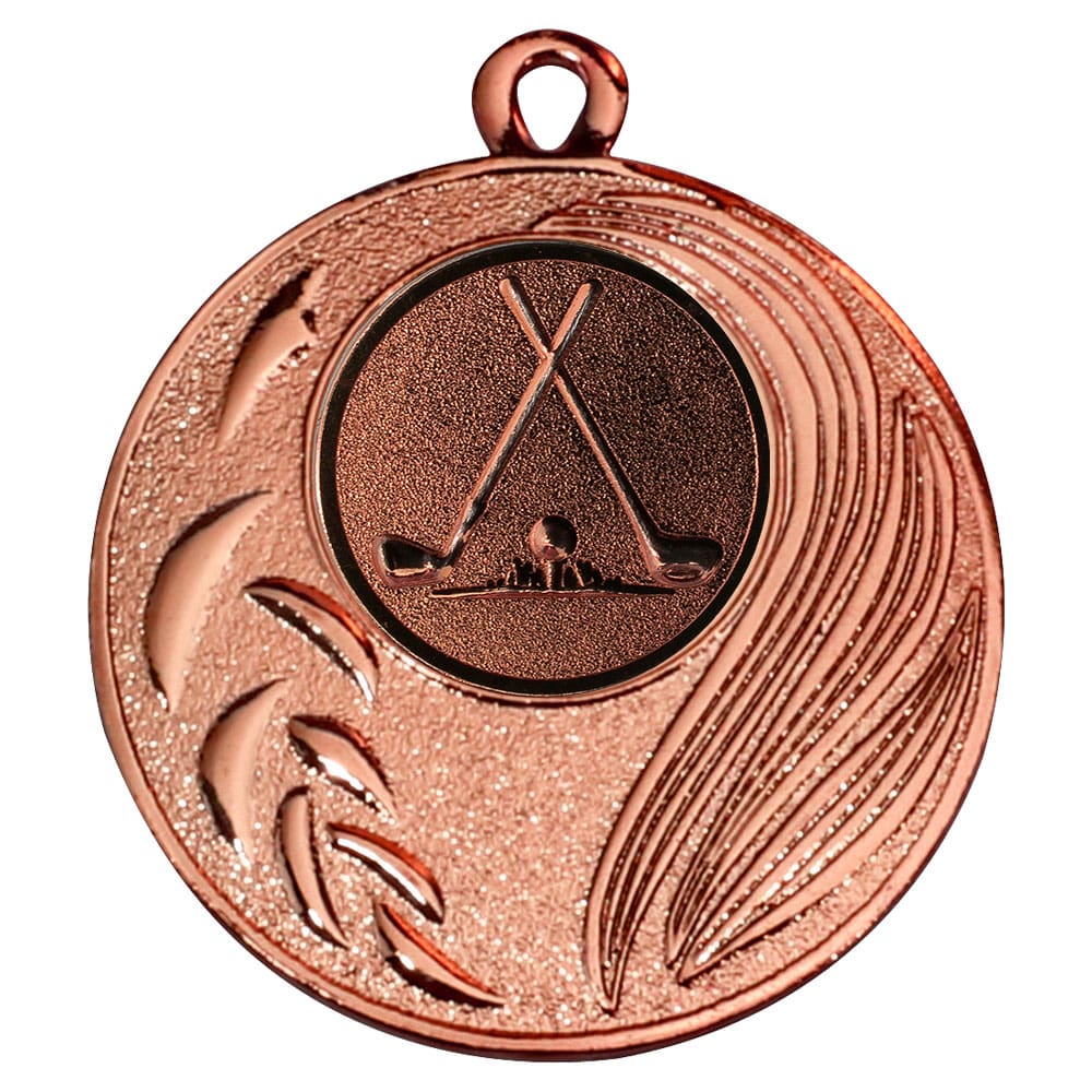 Produktbild von Golf-Medaille "Freesien" Ø 50 mm inkl. Kordel