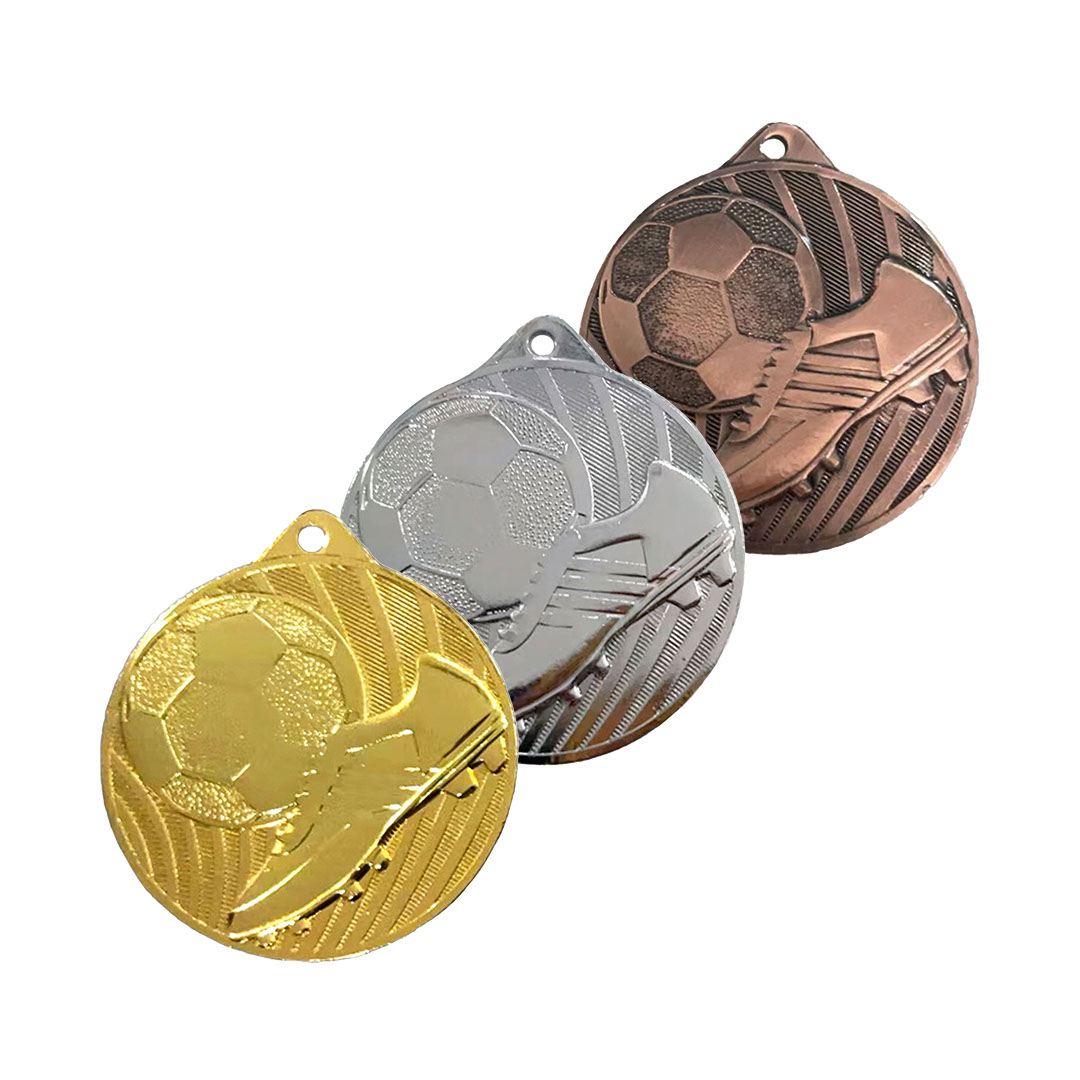 Produktbild von Fußballmedaille "Fringilla" Ø 50 mm inkl. Kordel