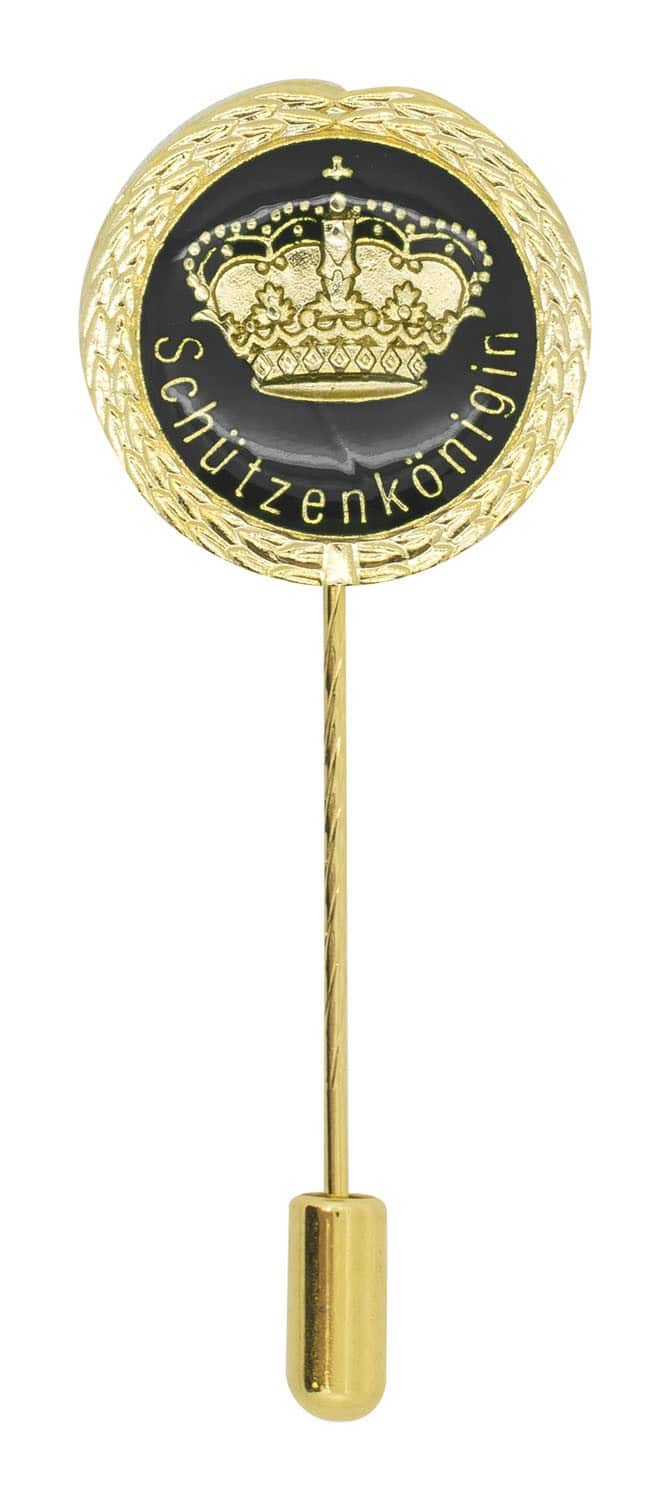 Produktbild von Anstecknadel Krone + Schützenkönigin