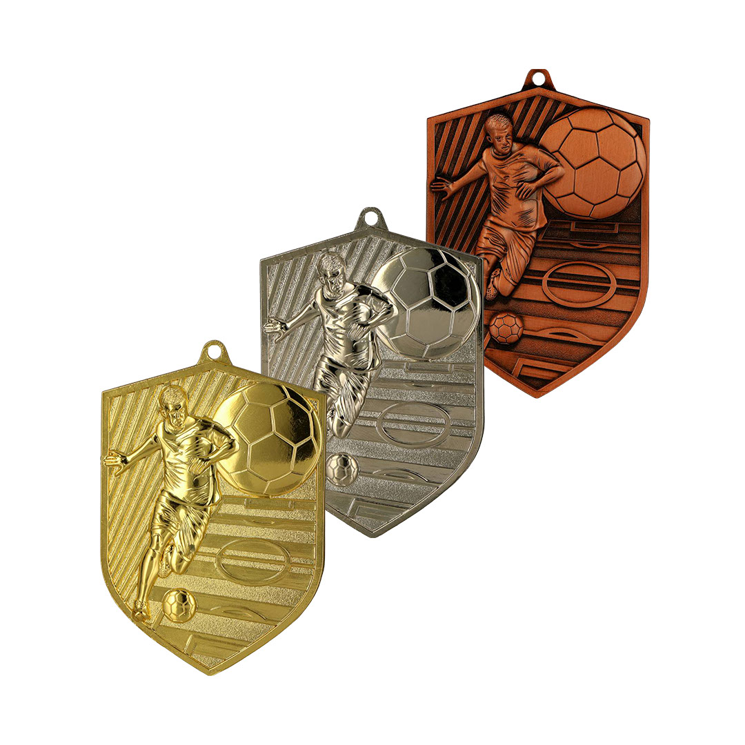 Produktbild von Fußballmedaille "Faxekalk" inkl. Kordel