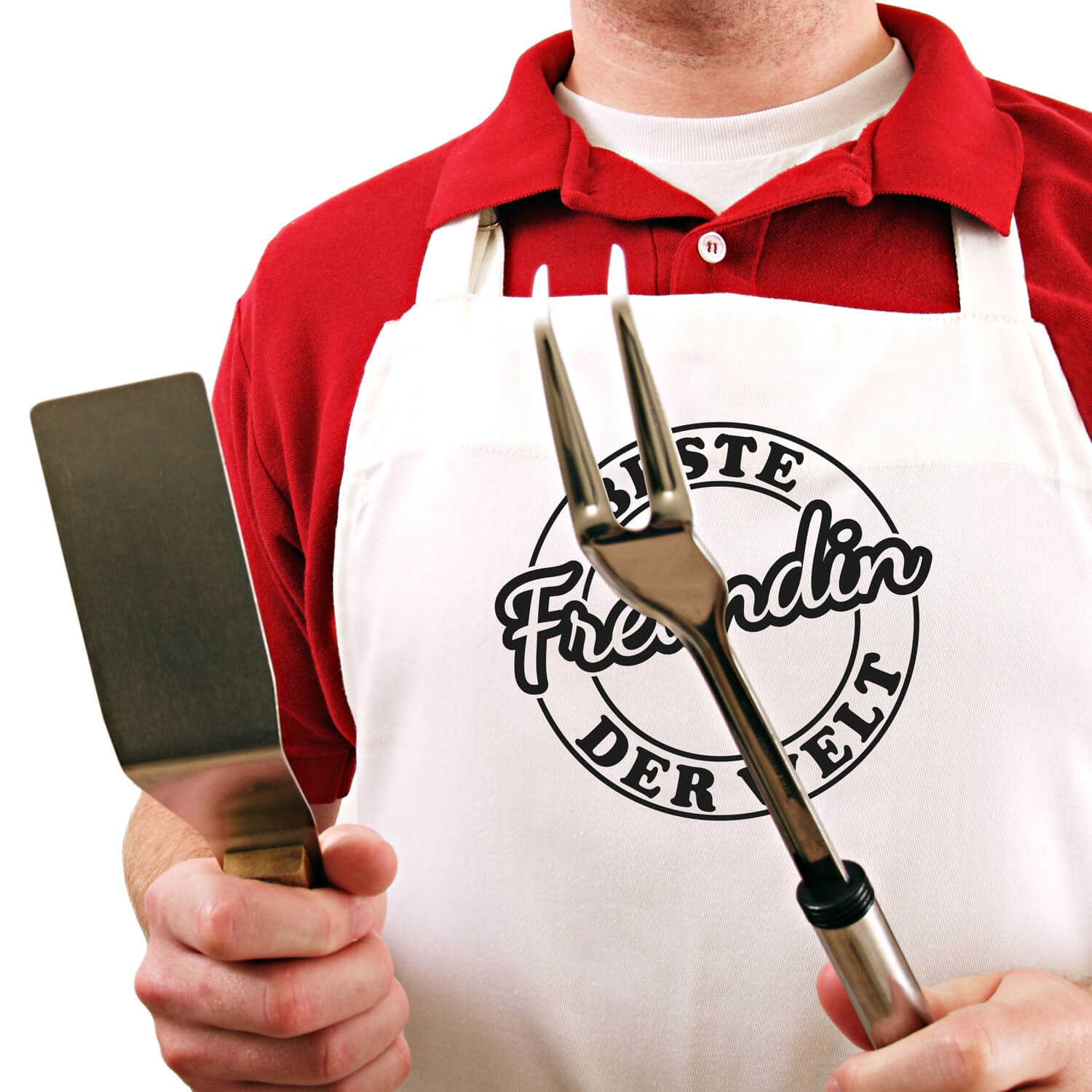 Produktbild 2 von Grillschürze Kochschürze "Beste Freundin" Siegel