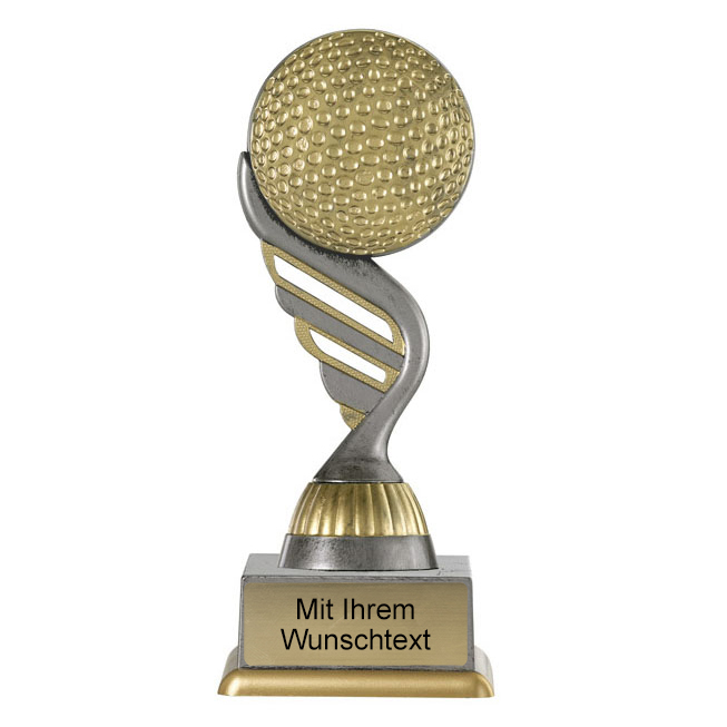 Produktbild von Golfpokal PF240-M61 altsilber/gold