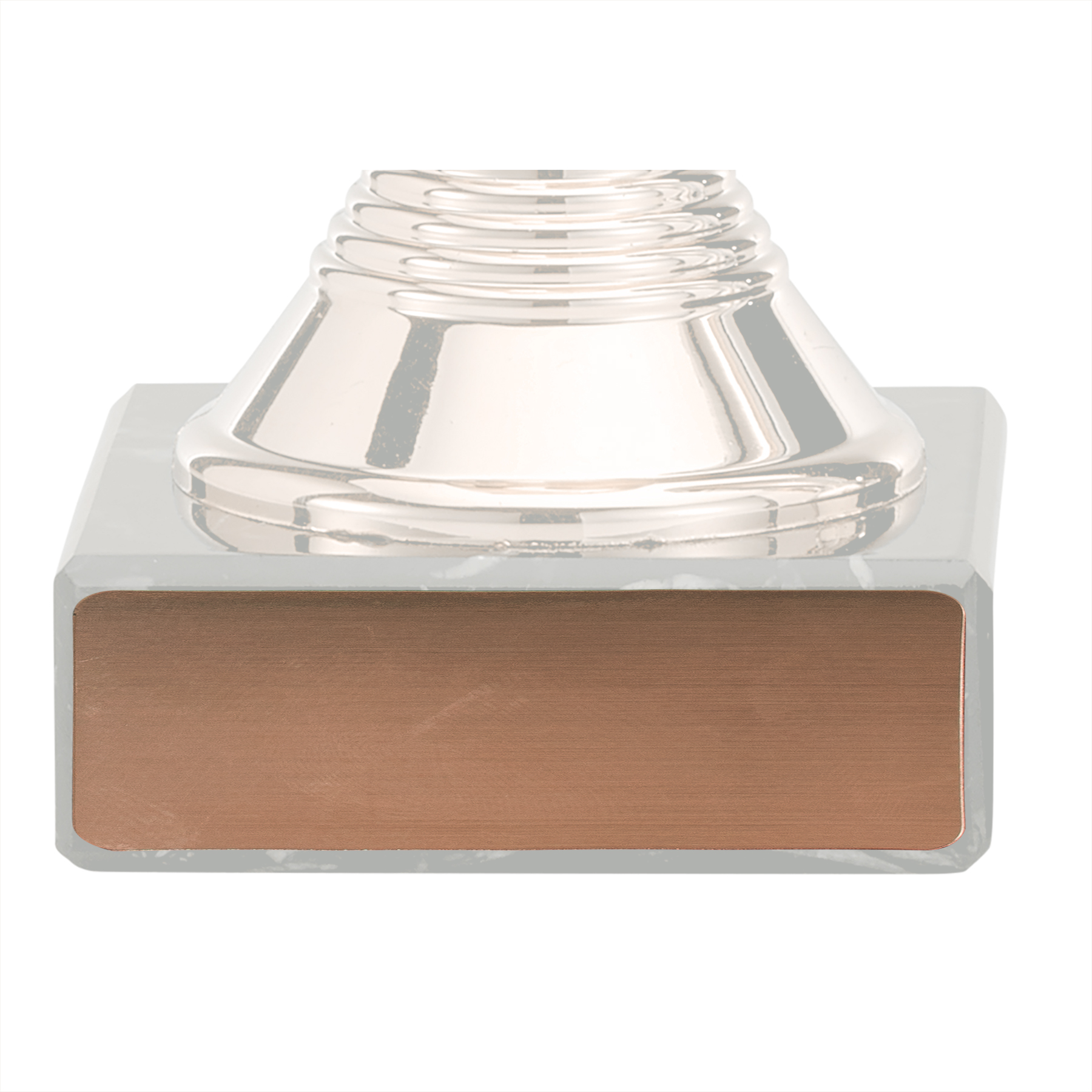 Produktbild von Gravurschild / Pokalschild selbstklebend | verschiedene Größe | in gold, silber, bronze