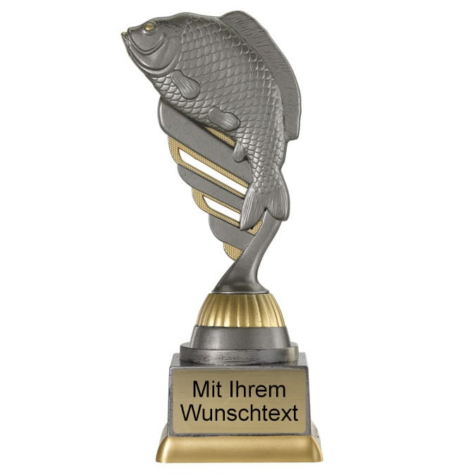Produktbild von Angelpokal PF233-M61 altsilber/gold