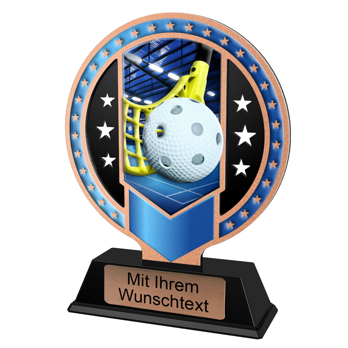 Produktbild von Metalltrophäe Hockey 3er Serie SAM21