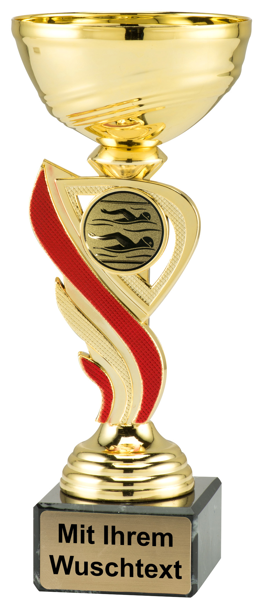 Produktbild von Pokale 3er Serie SET.344B gold/rot