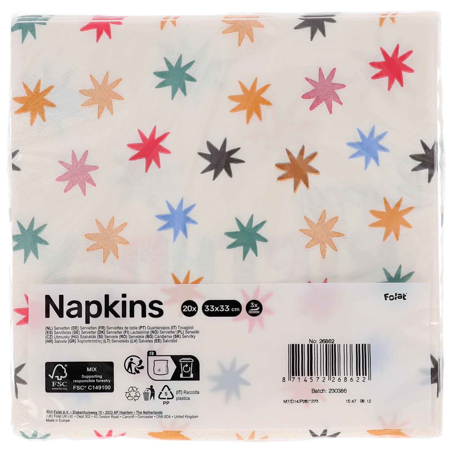 Produktbild 2 von Servietten – 50. Geburtstag - 33 x 33 cm