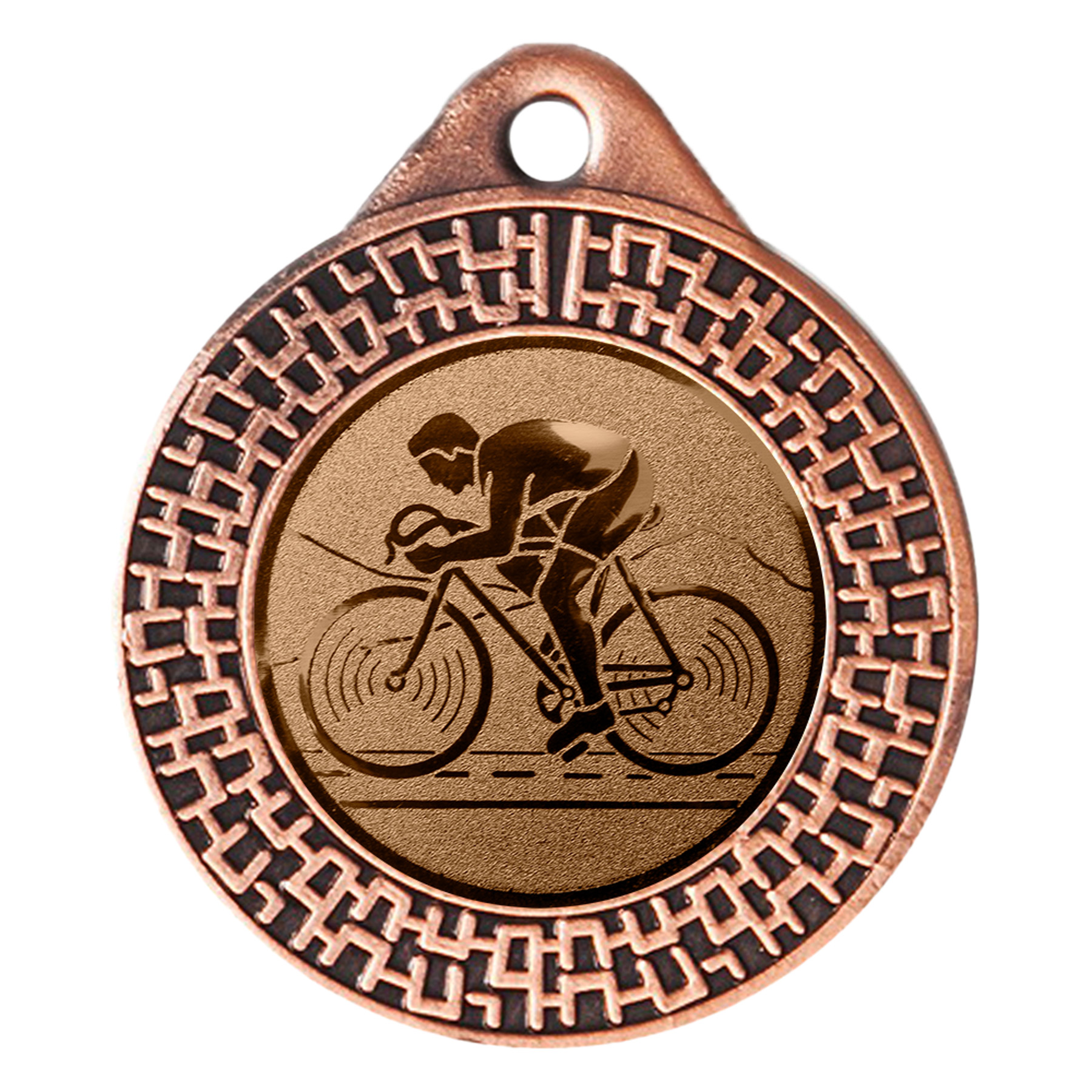 Produktbild von Radsport-Medaille "Christrosen" Ø 40 mm inkl. Kordel