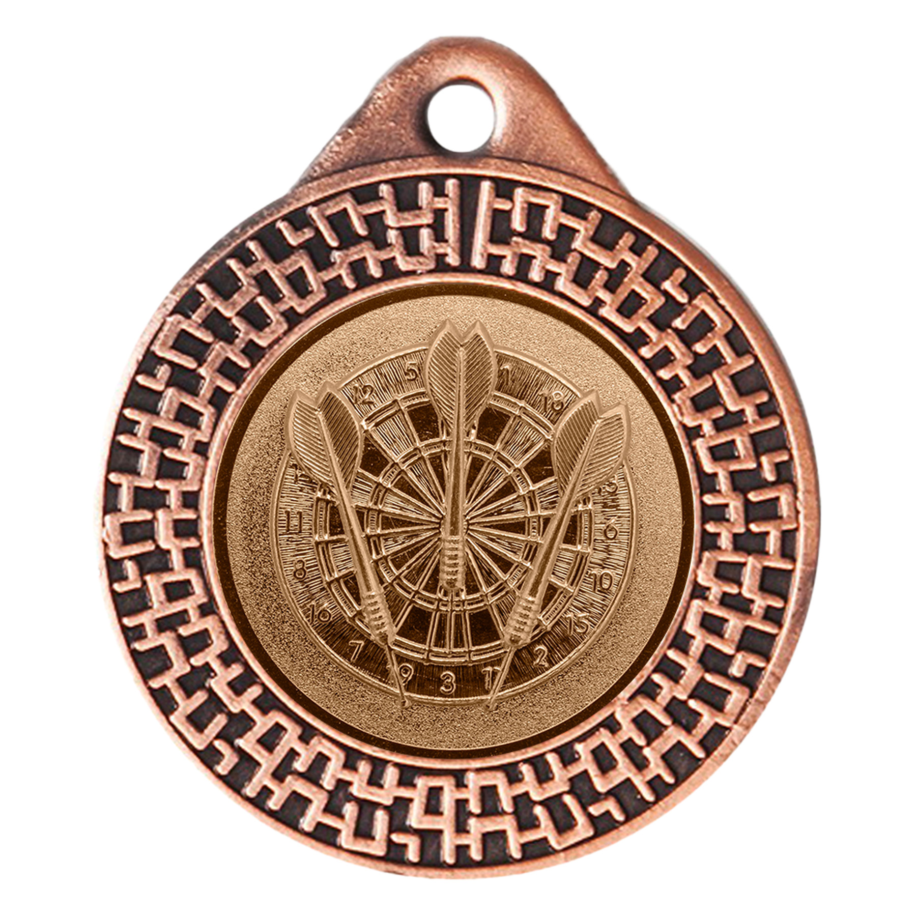 Produktbild von Dart-Medaille "Christrosen" Ø 40 mm inkl. Kordel