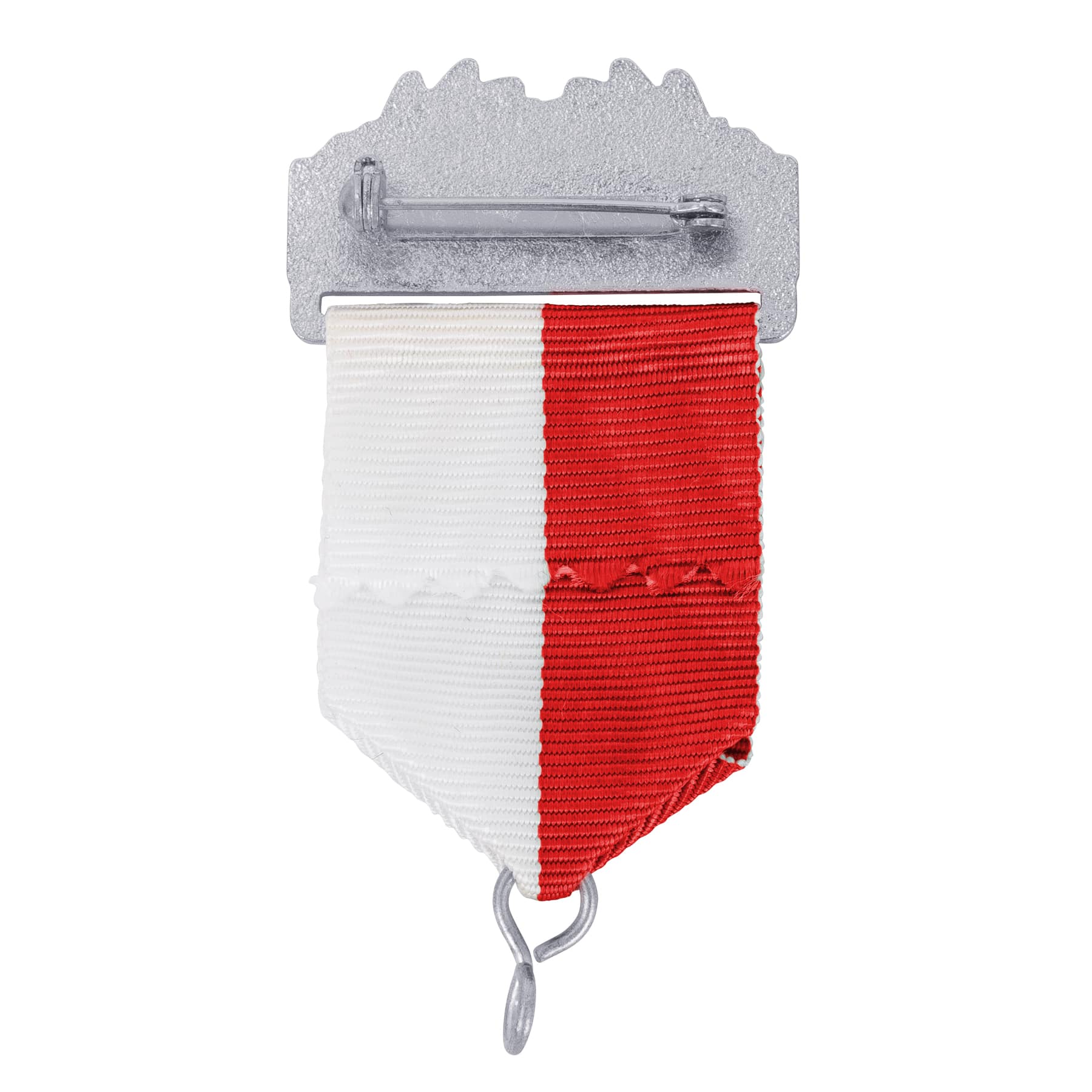 Produktbild 2 von Bandschluppe "Für Treue Mitgliedschaft" silber