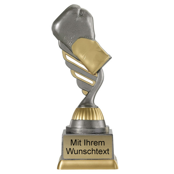 Produktbild von Boxpokal PF237-M61 altsilber/gold