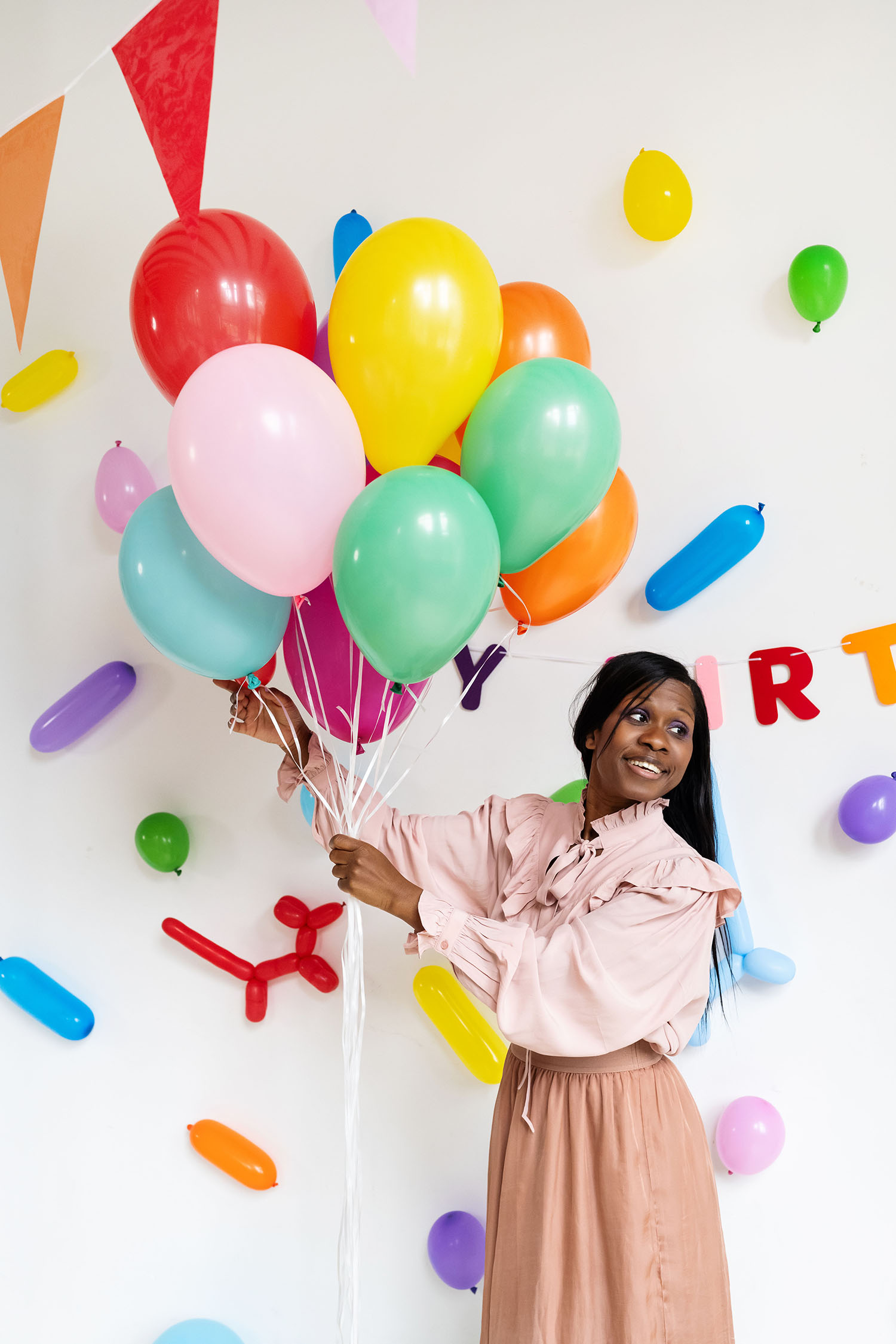 Produktbild 2 von Buchstabengirlande - "HERZLICHEN GLÜCKWUNSCH" - 2,6 m