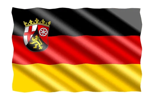 Bundeslandflagge Rheinland-Pfalz