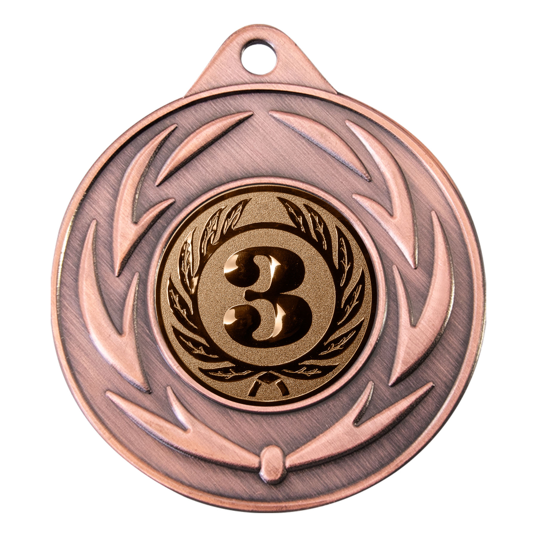 Produktbild von Express-Medaille "Primel" Ø 50 mm inkl. Wunschemblem und Kordel