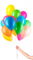 Helium Luftballons bunt