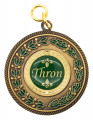Medaille bronze mit Auflage nach Wunsch