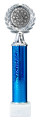 Säulenpokale 4er Serie 59710 silber/blau