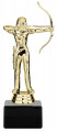 Figur Bogenschützin FS-D69 gold