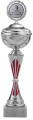 SALE: Pokale 6er Serie S496 silber/rot mit Deckel