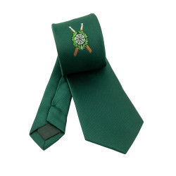 Schützenkrawatte grün für Kinder (mit gewebtem Motiv) 