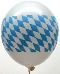50 Stück Luftballons Bayernraute 