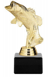 Figur Angeln "Fisch" FS-D26 gold 