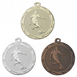 10 Fußball-Medaillen mit Deutschland-Bändern 9186g 