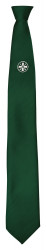 Krawatte "Bruderschaft" grün extra lang