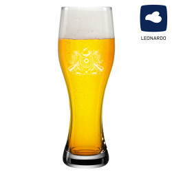 Weizenglas 0,5l mit Schützenlogo 