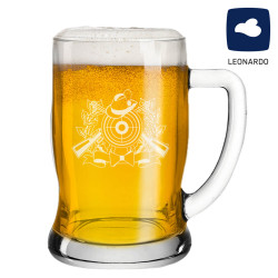 Leonardo Bierseidel 0,5l Taverna mit Schützenlogo 