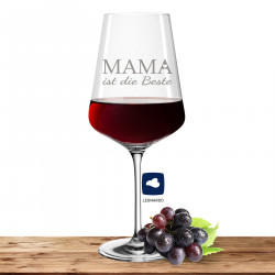 Leonardo Rotweinglas PUCCINI 750ml "Mama ist die Beste" 