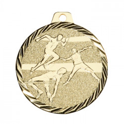 Leichtathletik Kinder Medaillen 70mm Emblem 50mm mit Deutschland-Bändern Pokal 