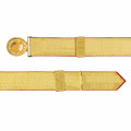 Feldbinde mit goldener Tresse