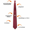 Krawatte "Lyra" bordeaux (rot)