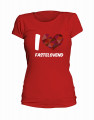 T-Shirt "I Love Fastelovend" - Damen
