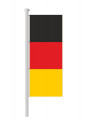 Deutschlandfahne - Hissfahne hoch