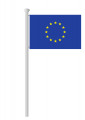 Europa-Flagge Quer