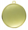 SALE: Medaille "Football" Ø 50mm gold/blau mit Band