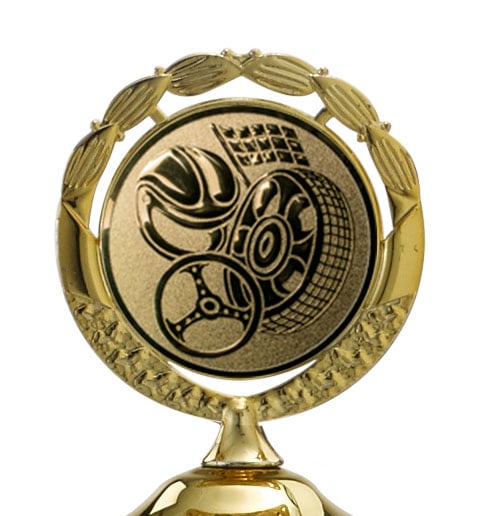 6er Serie Pokale gold 23-28cm Für alle Sportarten Incl Gravur 