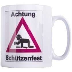 Tasse "Achtung Schützenfest"
