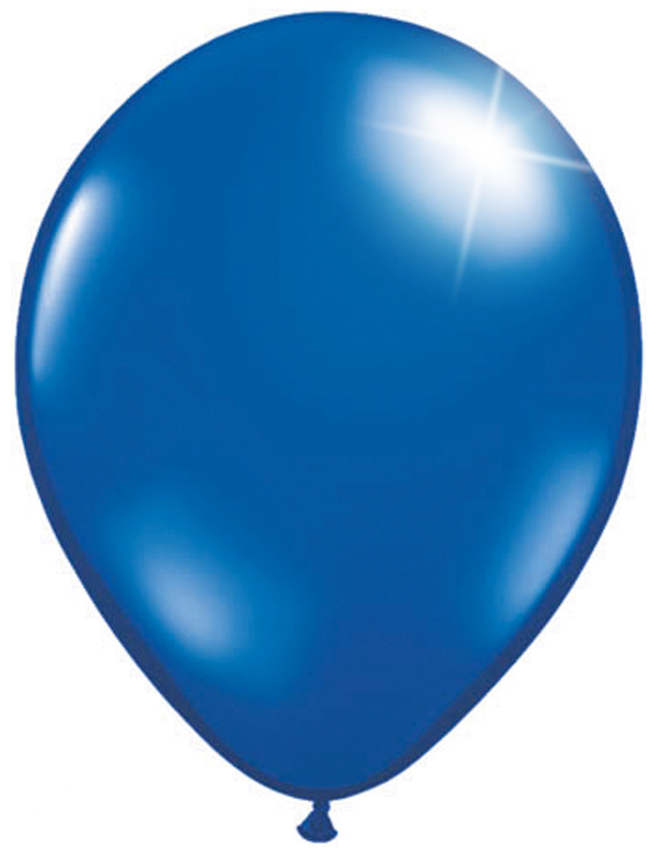 100 Luftballons Ø 30 cm Farbe frei wählbar Ballons Helium Luftballon Dunkelblau