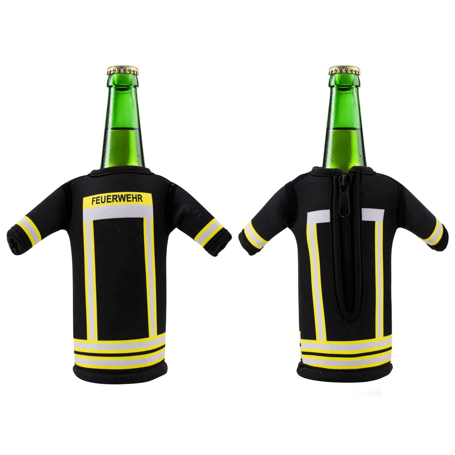 Bottelshirt Flaschenkühler Feuerwehr Flaschenanzug bei Deitert
