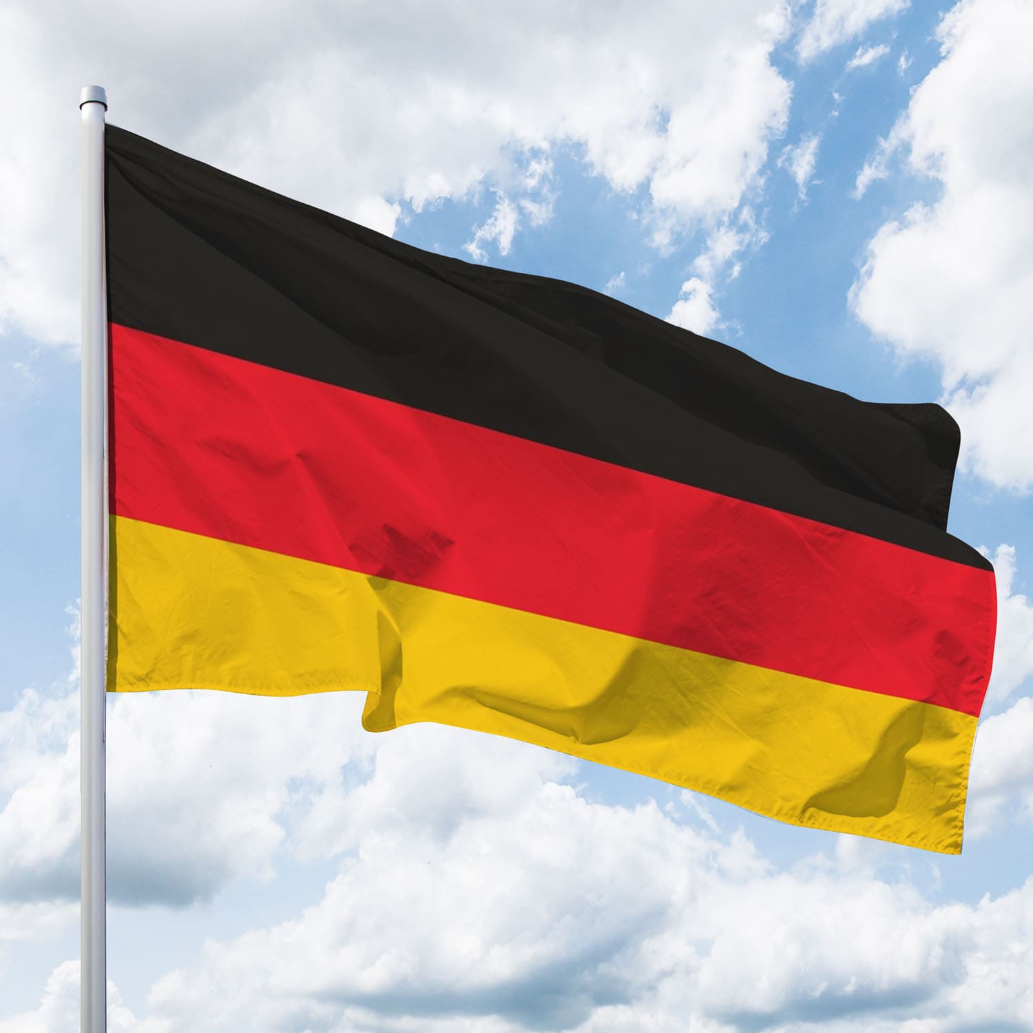 Fahne Deutschland Querformat 90 x 150 cm deutsche Hiss Flagge BRD Nationalflagge