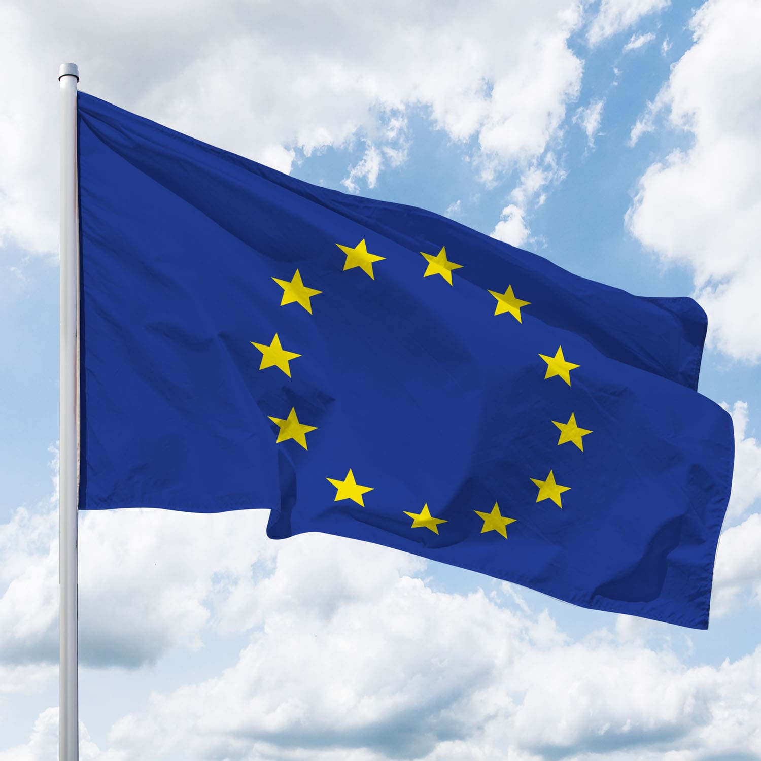 Europaflagge - in verschiedenen Größen zur Auswahl bei Deitert