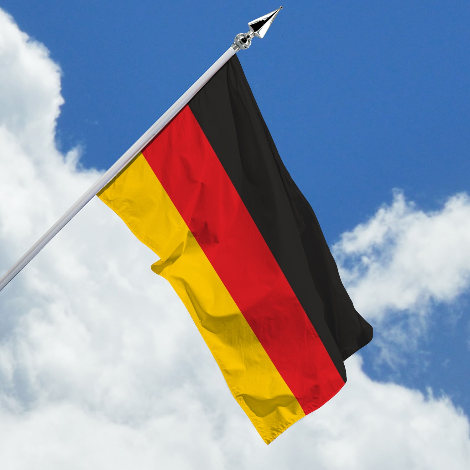 Nationalflagge - Kleinformat mit Hohlsaum - günstig kaufen