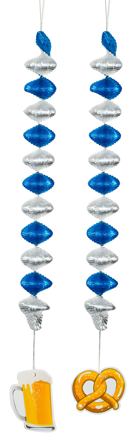 FASCHING Rotor-Spiralen 4 Stück Weiß-blau – Bay Produktbild-Vorschau 5