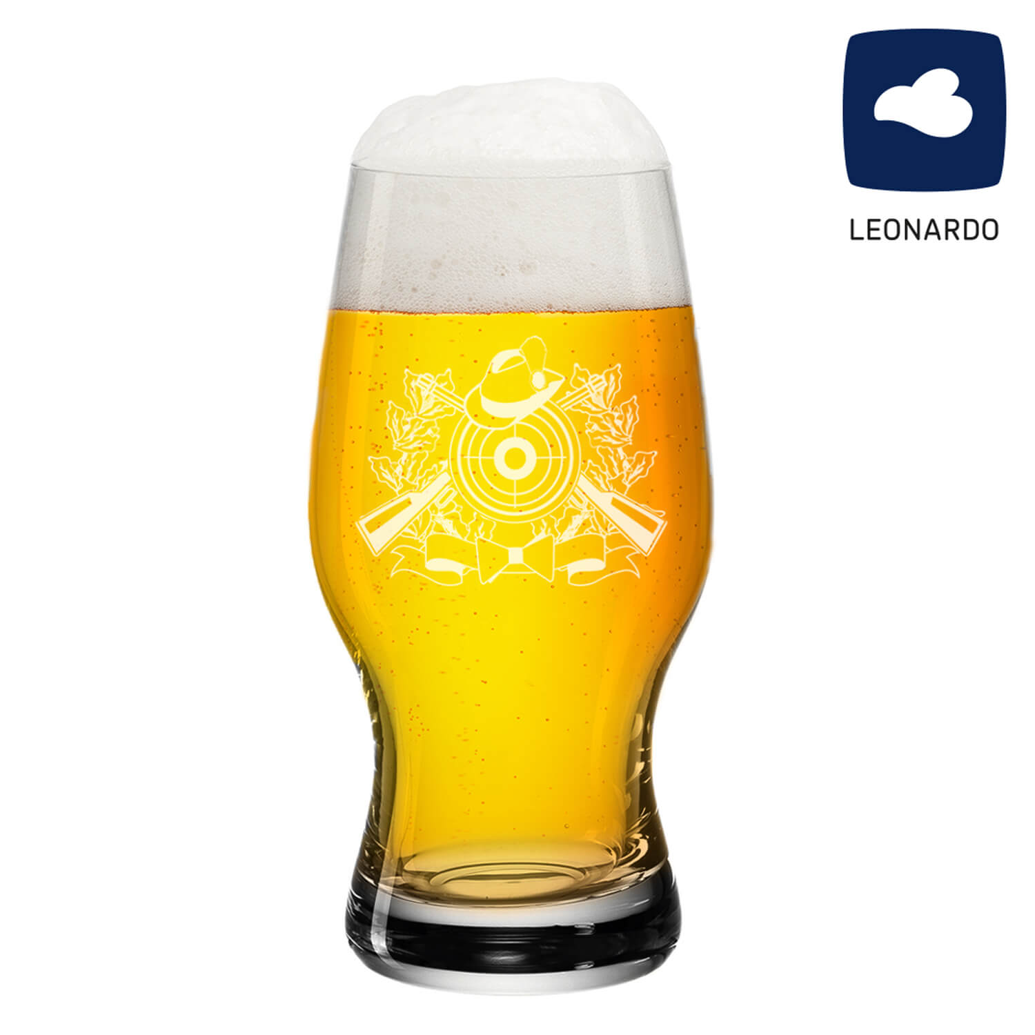 Leonardo Weizenglas Taverna 0,5 L – Mit Personalisierter Gravur, Spülmaschinengeeignet