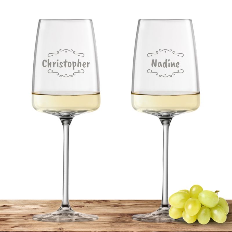 2x Weinglas Zwiesel Glas Weißweinglas VIVID SENSES 363ml 
